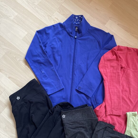 Big Bulk lot Tuff Athletics Clothing Womens L / XL Workout Yoga Lululemon Style - Picture 2 of 16